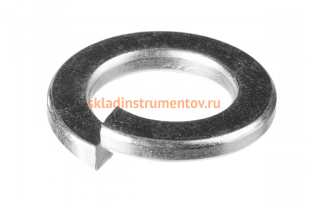 Пружинная шайба ЗУБР DIN 127, 10 мм, 5 кг, (примерно 2005 шт.) оцинкованная 303850-10