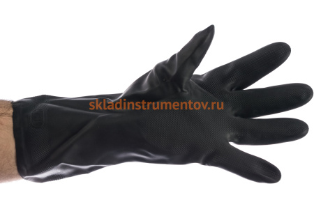 Перчатки латексные (размер ХXL) сантехнические Зубр 11269-XXL