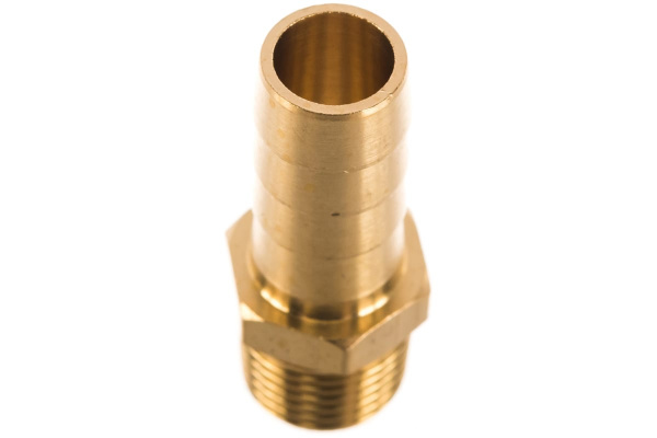 Штуцер пневматический (1/4"M - елочка 10 мм) ЭВРИКА ER-MH04/06