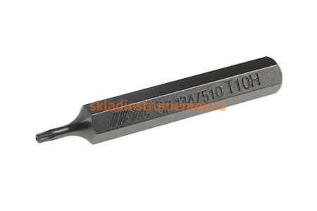 Вставка TORX удлиненная (Т10Hх75 мм; 10 мм) JTC 1347510