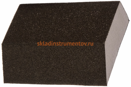 Губка шлифовальная "МАСТЕР"(100х68х42х26 мм; Р120) Зубр 35613-120