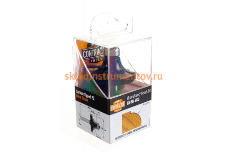 Фреза концевая радиусная с нижним подшипником Contractor (38.1x19 мм; R 12.7 мм) CMT K938-380