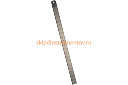 Стальная линейка 500х30х1 мм, цветная шкала 0,5 мм Kinex 1022-02-050