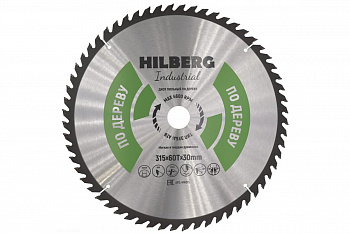 Диск пильный Industrial Дерево (315x30 мм; 60Т) Hilberg HW315