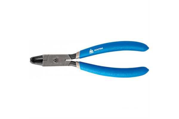 Съемник для стопорных колец МАСТАК 170 мм загнутые губки сжатие 033-20170H