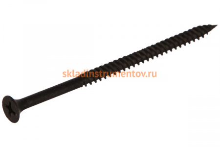 Фосфатированные саморезы с мелкой резьбой Зубр по дереву/металлу PH2 4,2 x 76 мм 400 шт 300015-42-076