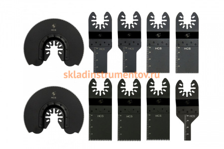 Набор пильных насадок для МФЭ-260 10 шт. Энкор 50469