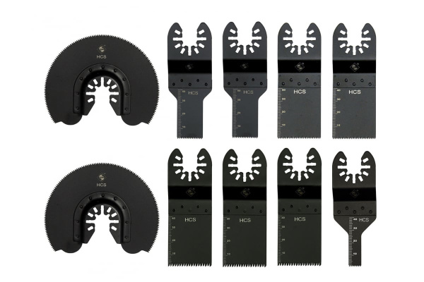 Набор пильных насадок для МФЭ-260 10 шт. Энкор 50469