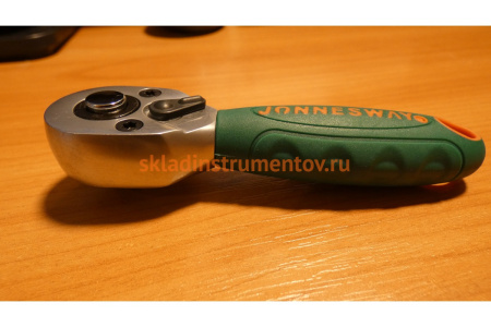 Рукоятка трещоточная укороченная 1/4д.DR, 36 зубцов, 100 мм Jonnesway R2902B