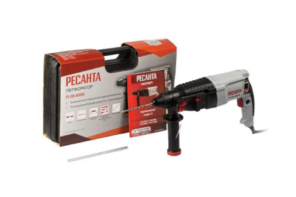 Перфоратор Ресанта П-28-800К 75/3/1
