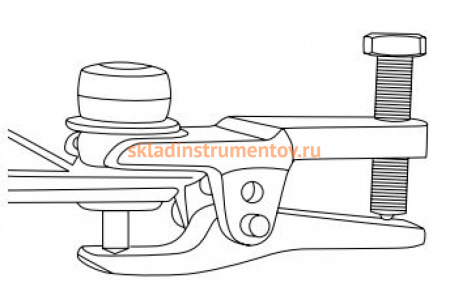Съемник шаровых соединений Дело Техники 2-х позиционный, зев 20 мм 20/ 812121