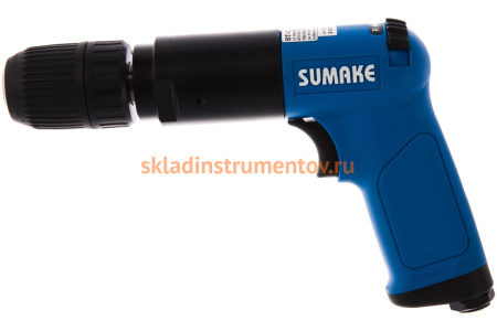 Пневмодрель с ручкой Sumake ST-C112C 13 мм 8096250 Пневмодрель с ручкой Sumake ST-C112C 13 мм 8096250