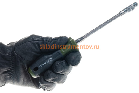 Гибкая отвертка под биты 1/4 дюйма Дело Техники 718700