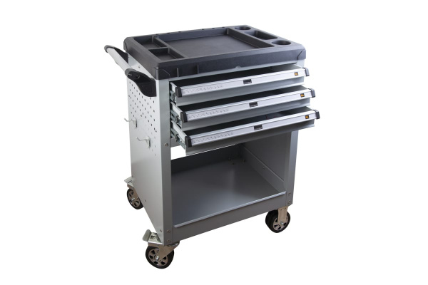 Тележка инструментальная открытая с 3 ящиками WDK-713 WIEDERKRAFT