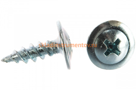 Саморезы с прессшайбой по листовому металлу 650 шт. (4,2х14 мм; PH2; ТФ1) ЗУБР 4-300191-42-014