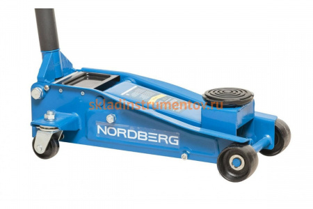 Подкатной домкрат, 2.5 тонн NORDBERG N32025L ECO