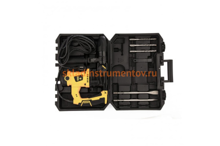 Электрический перфоратор DENZEL RHV-1100-26 26610