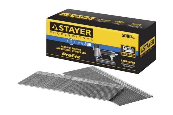 Гвозди особотвердые тип 300 PROFESSIONAL (5000 шт; 45 мм) STAYER 31530-45