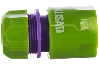 Соединитель пластмассовый быстросъемный для шланга 1/2" PALISAD 66135