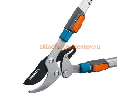 Плоскостной телескопический сучкорез с храповым механизмом Grinda TX-980 424515 Плоскостной телескопический сучкорез с храповым механизмом Grinda TX-980 424515