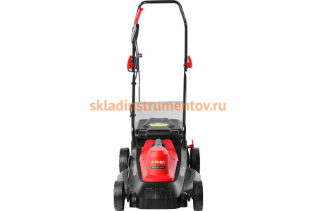 Роторная электрическая газонокосилка Зубр ЗГКЭ-38-1600
