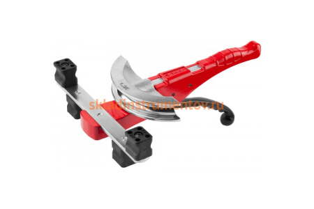 Рычажный трубогиб Зубр ЭКСПЕРТ в боксе 3/8", 1/2", 5/8", 3/4", 7/8" 23521-H6