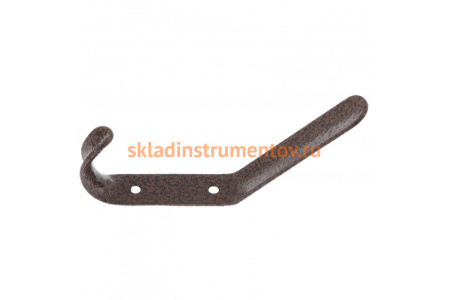 Крючок-вешалка СИБРТЕХ №4, антик медь, 10шт. 91597