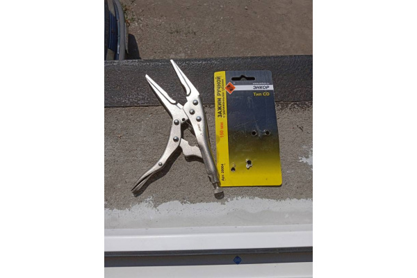 Ручной зажим с удлиненными губками 150 мм, тип CD Энкор 20004