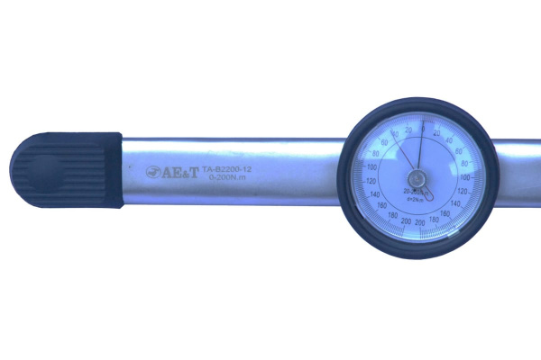 Динамометрический ключ со шкалой индикации AE&T 0-200Nm 1/2" TA-B2200-12