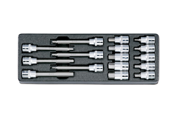 Набор головок-бит HEX, 1/2", 16 шт. AIST 0-406816H 00-00017693