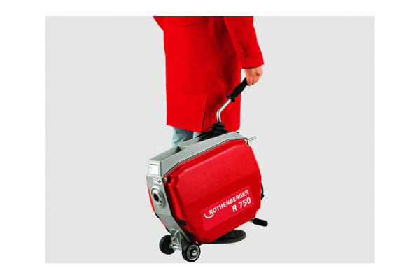 Переносная электрическая машина для чистки труб 900Вт Rothenberger R750 72910 Переносная электрическая машина для чистки труб 900Вт Rothenberger R750 72910