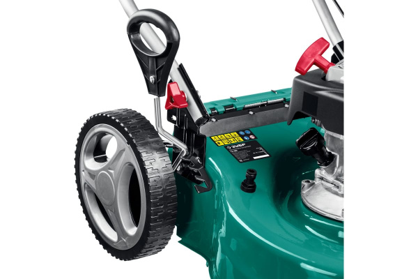 Бензиновая газонокосилка ЗУБР 460 мм, 4.5 л.с. ГБ-460