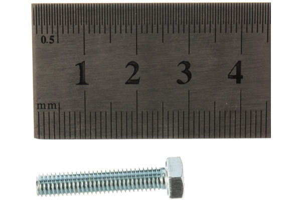 Болт ЗУБР ГОСТ 7798-70, M5 x 25 мм, 5 кг, (примерно 1146 шт.) кл. пр. 5.8, оцинкованный, 303080-05-025