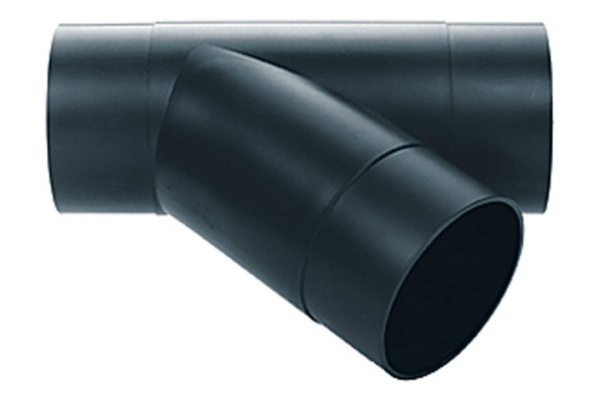 Разветвитель Y-образный диаметром 100 мм с ответвлением 60 мм для вытяжных установок Jet 200515 Разветвитель Y-образный диаметром 100 мм с ответвлением 60 мм для вытяжных установок Jet 200515