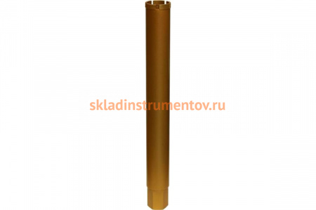 Коронка алмазная Профи (52х450 мм; посадка 1 1/4) ПРАКТИКА KA-052-450