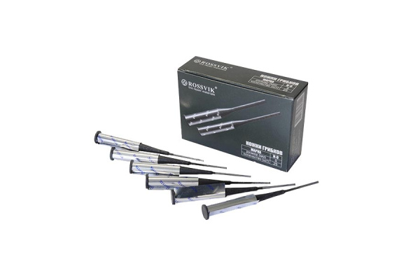 Ножки грибков ROSSVIKN-9 с уст. проволокой, 25 шт. N.9.25.