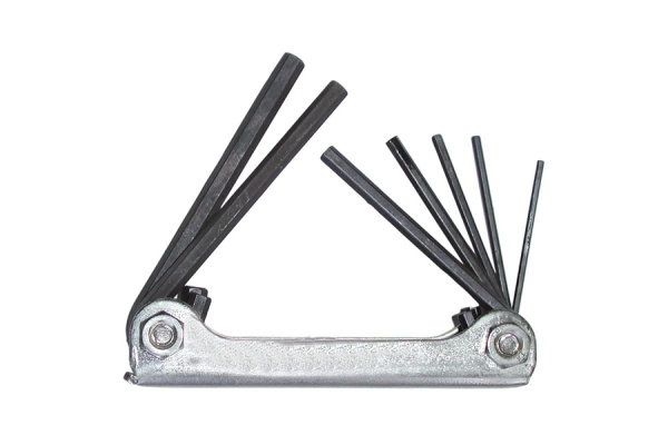 Набор шестигранных штифтовых ключей 7шт HAUPA AF 100636