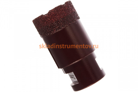 Коронка алмазная вакуумная по камню D32-15W-35L-M14 (32х35 мм; М14) MESSER 06-35-032