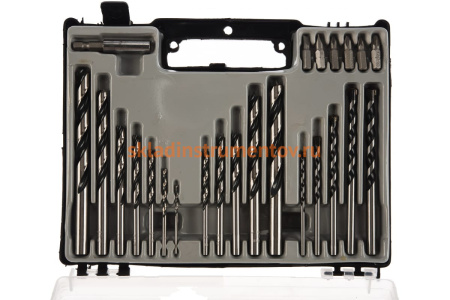 Набор сверл и бит (24 предмета) Энкор 19133