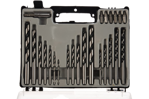 Набор сверл и бит (24 предмета) Энкор 19133