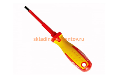 Отвертка Insulated SL3,0x80 мм MATRIX PROFESSIONAL 12914