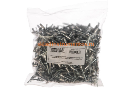 Заклепка вытяжная открытая алюминий/сталь AlMg 1.5%/St (500 шт; 4.8x10 мм; Борт: Стандарт) MESSER 111114810-500