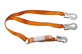 Двухветвевой строп в комбинации с амортизатором СИБИН тип аАд 11574