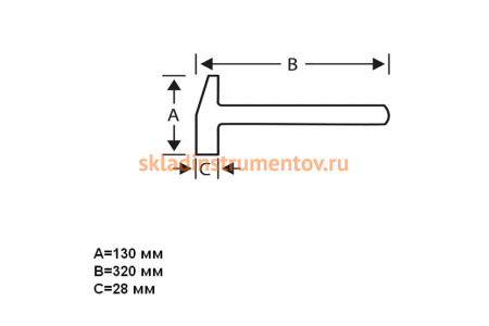 Молоток-гвоздодер Bahco 429-16