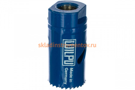 Коронка Bi-metall мелкий зуб (25х38 мм) WILPU 3102500101