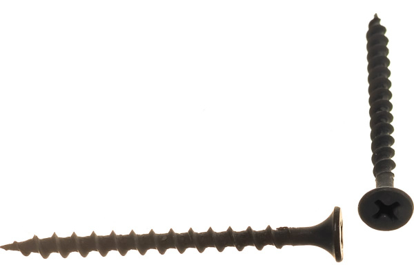 Фосфатированные саморезы по дереву Зубр с крупной резьбой PH2 3,5x51 мм 750 шт 300035-35-051