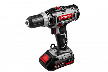 Аккумуляторный шуруповерт ЗУБР СТАНДАРТ ДШЛ-141 К