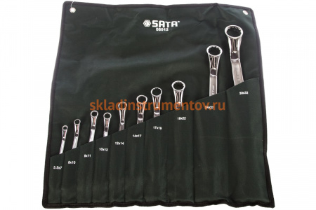 Набор накидных ключей 10шт Sata 08012