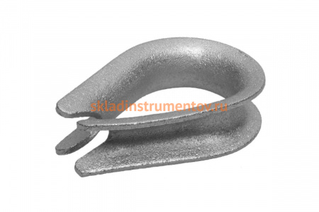 Коуш DIN 6899 оцинкованный 125 шт. (2 мм; ТФ5) Зубр 4-304495-02