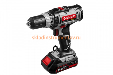 Аккумуляторный шуруповерт ЗУБР СТАНДАРТ ДШЛ-141 К